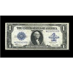 Fr. 237 $1 1923 Silver Certificate Star Note Very Fine. Fr. 237 $1 1923 Silver Certificate Star Note
