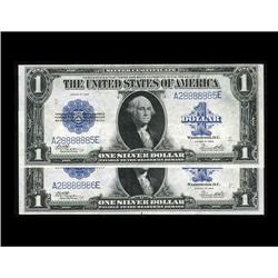 Fr. 238 $1 1923 Silver Certificates Choice New. A conse Fr. 238 $1 1923 Silver Certificates Choice N