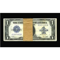 Fr.238 $1 1923 Silver Certificates Original Pack of 100 Fr. 238 $1 1923 Silver Certificates Original