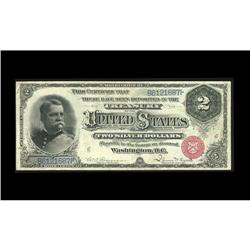 Fr. 241 $2 1886 Silver Certificate Very Fine-Extremely Fr. 241 $2 1886 Silver Certificate Very Fine-