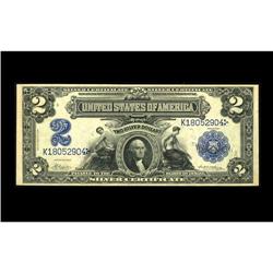 Fr. 253 $2 1899 Silver Certificate Choice Crisp Uncircu Fr. 253 $2 1899 Silver Certificate Choice Ne