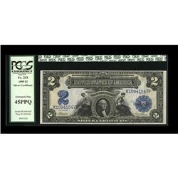 Fr. 253 $2 1899 Silver Certificate PCGS Extremely Fine Fr. 253 $2 1899 Silver Certificate PCGS Extre
