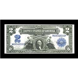 Fr. 255 $2 1899 Silver Certificate Crisp Uncirculated. Fr. 255 $2 1899 Silver Certificate Crisp Unci