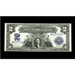 Fr. 256 $2 1899 Silver Certificate Extremely Fine. A ni Fr. 256 $2 1899 Silver Certificate Extremely