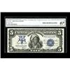 Image 1 : Fr. 280 $5 1899 Silver Certificate CGA Gem Uncirculated Fr. 280 $5 1899 Silver Certificate CGA Gem U