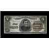 Image 1 : Fr. 359 $5 1890 Treasury Note Fine. The margins are a b Fr. 359 $5 1890 Treasury Note Fine.