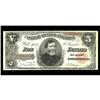 Image 1 : Fr. 363 $5 1891 Treasury Note About Uncirculated. Fr. 363 $5 1891 Treasury Note About Uncirculated.