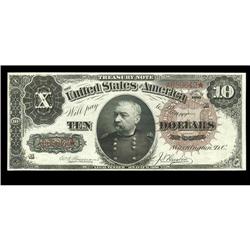 Fr. 366 $10 1890 Treasury Note Gem New. Fewer than a hu Fr. 366 $10 1890 Treasury Note Gem New.
