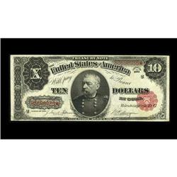 Fr. 370 $10 1891 Treasury Note Very Fine. A good lookin Fr. 370 $10 1891 Treasury Note Very Fine.
