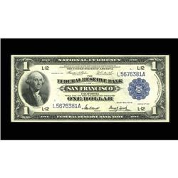 Fr. 743 $1 1918 Federal Reserve Bank Note Gem New. Unus Fr. 743 $1 1918 Federal Reserve Bank Note Ge