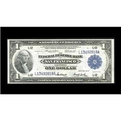 Fr. 743 $1 1918 Federal Reserve Bank Note Very Choice N Fr. 743 $1 1918 Federal Reserve Bank Note Ve
