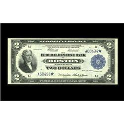 Fr. 749 $2 1918 Federal Reserve Bank Note Star Note Abo Fr. 749 $2 1918 Federal Reserve Bank Note St