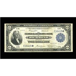 Fr. 760 $2 1918 Federal Reserve Bank Note Star Fine+. T Fr. 760 $2 1918 Federal Reserve Bank Note St