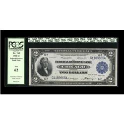 Fr. 765 $2 1918 Federal Reserve Bank Note PCGS New 62. Fr. 765 $2 1918 Federal Reserve Bank Note PCG