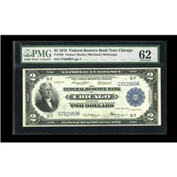 Fr. 765 $2 1918 Federal Reserve Bank Note PMG Uncircula Fr. 765 $2 1918 Federal Reserve Bank Note PM