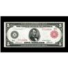 Image 1 : Fr. 834a $5 1914 Red Seal Federal Reserve Note Choice A Fr. 834a $5 1914 Red Seal Federal Reserve No