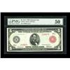 Image 1 : Fr. 841a $5 1914 Red Seal Federal Reserve Note PMG Abou Fr. 841a $5 1914 Red Seal Federal Reserve No