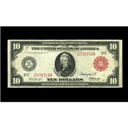 Fr. 894b $10 1914 Red Seal Federal Reserve Note Very Fi Fr. 894b $10 1914 Red Seal Federal Reserve N