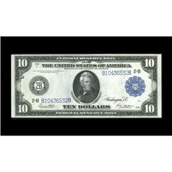 Fr. 911a $10 1914 Federal Reserve Note Superb Gem New. Fr. 911a $10 1914 Federal Reserve Note Superb