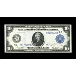 Fr. 911a $10 1914 Federal Reserve Note Gem New. A beaut Fr. 911a $10 1914 Federal Reserve Note Gem N