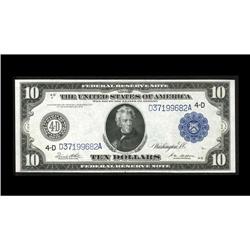 Fr. 919a $10 1914 Federal Reserve Note Choice About New Fr. 919a $10 1914 Federal Reserve Note Choic
