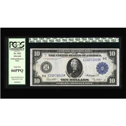 Fr. 923 $10 1914 Federal Reserve Note PCGS Gem New 66PP Fr. 923 $10 1914 Federal Reserve Note PCGS G