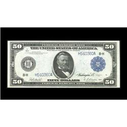 Fr. 1054 $50 1914 Federal Reserve Note Choice New. Lack Fr. 1054 $50 1914 Federal Reserve Note Choic