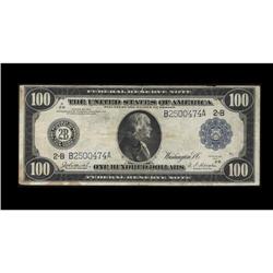 Fr. 1090 $100 1914 Federal Reserve Note Fine. About 50 Fr. 1090 $100 1914 Federal Reserve Note Fine.