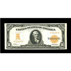 Fr. 1167 $10 1907 Gold Certificate Very Fine. Decent co Fr. 1167 $10 1907 Gold Certificate Very Fine
