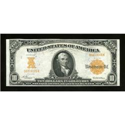 Fr. 1168 $10 1907 Gold Certificate Very Choice New. Bot Fr. 1168 $10 1907 Gold Certificate Very Choi