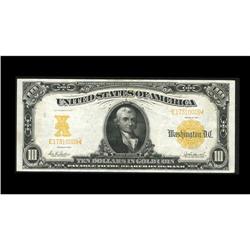 Fr. 1171 $10 1907 Gold Certificate Choice Extremely Fin Fr. 1171 $10 1907 Gold Certificate Choice Ex