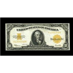 Fr. 1173 $10 1922 Gold Certificate Extremely Fine. Fr. 1173 $10 1922 Gold Certificate Extremely Fine