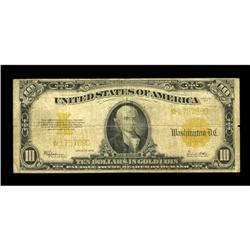 Fr. 1173 $10 1922 Gold Certificate Star Note Good-Very Fr. 1173 $10 1922 Gold Certificate Star Note 