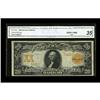 Image 1 : Fr. 1182 $20 1906 Gold Certificate CGA Very Fine 35. Th Fr. 1182 $20 1906 Gold Certificate CGA Very 