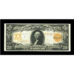 Fr. 1183 $20 1906 Gold Certificate Gem New. Quite a sca Fr. 1183 $20 1906 Gold Certificate Gem New.