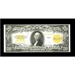 Fr. 1187 $20 1922 Gold Certificate Extremely Fine-About Fr. 1187 $20 1922 Gold Certificate Extremely