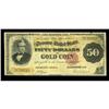 Image 1 : Fr. 1193 $50 1882 Gold Certificate Fine. There are two Fr. 1193 $50 1882 Gold Certificate Fine.