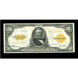 Fr. 1200 $50 1922 Gold Certificate About New Fr. 1200 $50 1922 Gold Certificate About New.