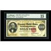 Image 1 : Fr. 1215 $100 1922 Gold Certificate PMG Very Fine 25. D Fr. 1215 $100 1922 Gold Certificate PMG Very