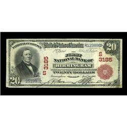 Birmingham, AL - $20 1902 Red Seal Fr. 639 The First NB Birmingham, AL
