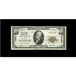 Talladega, AL - $10 1929 Ty. 1 The Talladega NB Ch. # 7 Talladega, AL