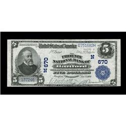 Hartford, CT - $5 1902 Plain Back Fr. 598 The Phoenix N Hartford, CT