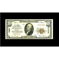 Wilmington, DE - $10 1929 Ty. 1 The Central NB Wilmington, DE