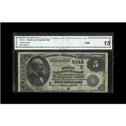 Washington, DC - $5 1882 Date Back Fr. 534 The Riggs NB Washington, DC