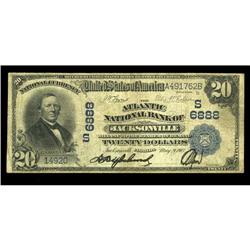 Jacksonville, FL - $20 1902 Date Back The Atlantic NB Jacksonville, FL
