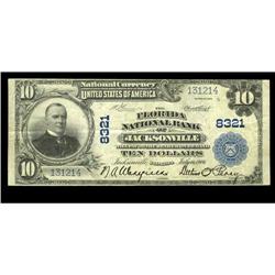 Jacksonville, FL - $10 1902 Plain Back The Florida NB Jacksonville, FL