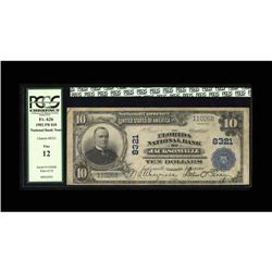 Jacksonville, FL - $10 1902 Plain Back Fr. 626 The Flor Jacksonville, FL