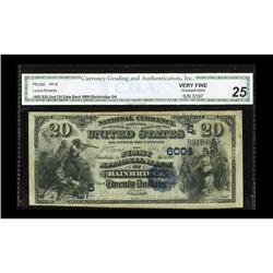 Bainbridge, GA - $20 1882 Date Back Fr. 555 The First N Bainbridge, GA