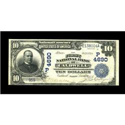 Caldwell, ID - $10 1902 Date Back Fr. 620 The First NB Caldwell, ID