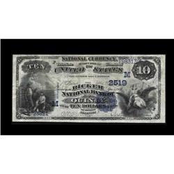 Quincy, IL - $10 1882 Value Back Fr. 577 The Ricker NB Quincy, IL